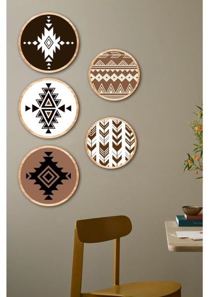 Dekorize Mdf 5 Parça Çerçeve Görünümlü Tablo Set 5012 50 x 70 modelleri