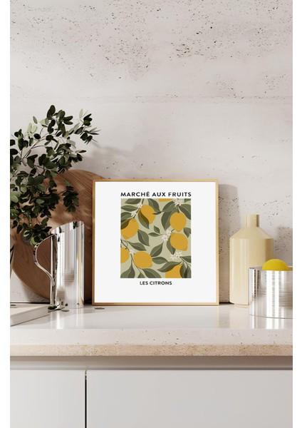 Ahşap Çerçeveli Mdf Kare Tek Tablo (Kendi Tablo Setinizi Oluşturacağınız Liste) MUTFAK02 23 x 23 Çerçeveli TX1182 indirimleri