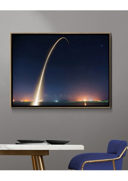 Dekorize Mdf Tablo Seti 3 Parça 3 mm - Roket Salon Oturma Yatak Odası Için Duvar Dekoru 21x30 modelleri