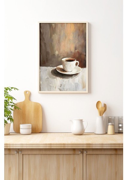 Ahşap Çerçeveli Mdf Tek Tablo Mutfak Dekoru Tablo (Kendi Tablo Setinizi Oluşturacağınız Liste) 23 x 32 Çerçeveli 1067