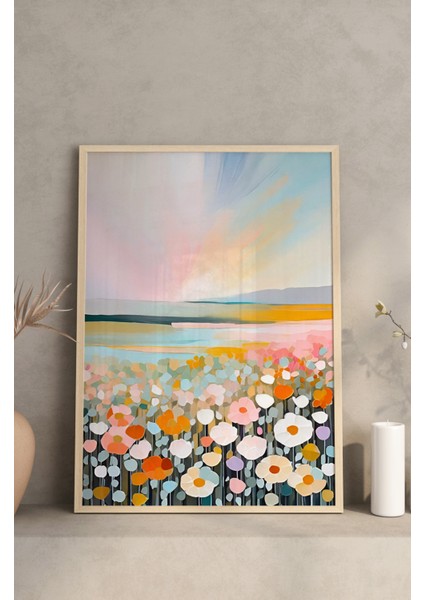 Ahşap Çerçeveli Mdf Tablo Seti Matisse, Bohem, Kusama Salon ve Oturma Odası Için ÇT3076 23 x 32 fırsatları