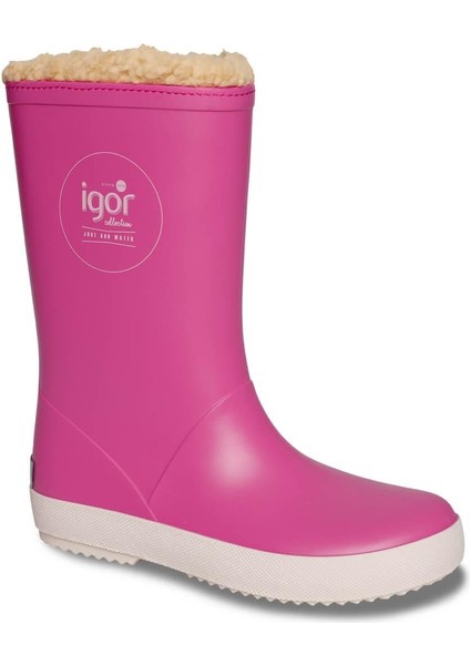 Splash Nautico Borreguito Çocuk Yağmur Çizmesi - Fuşya