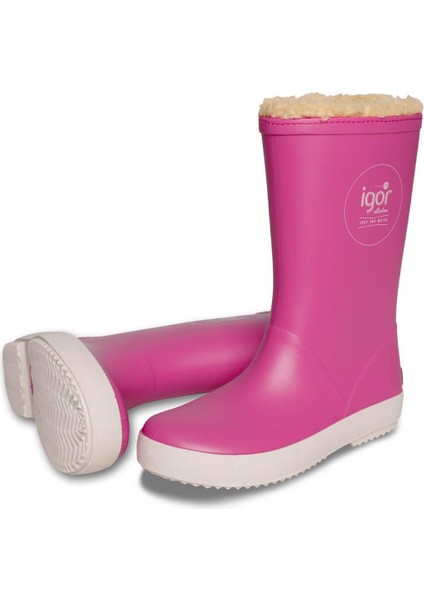 Splash Nautico Borreguito Çocuk Yağmur Çizmesi - Fuşya modelleri