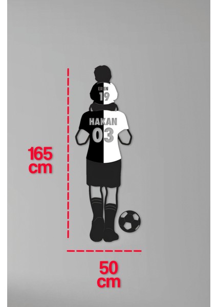 Baba Evlat Aynı Renkler 'gönül Verilen Renkler' Mdf Forma Tablo Siyah Beyaz 165 x 50 modelleri