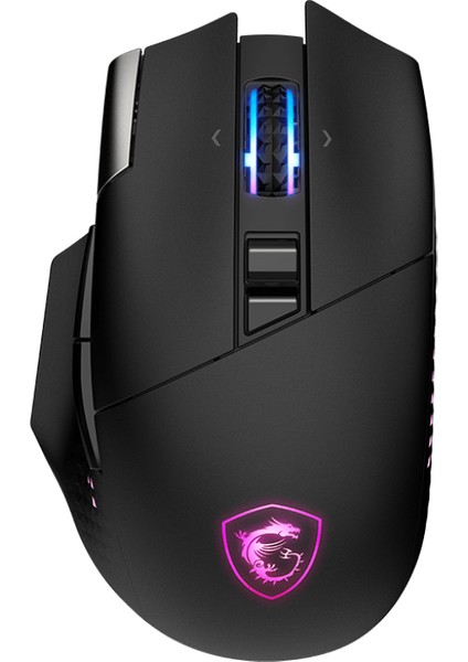 Msı Gg Versa Pro W + Mouse Dock Pro 97 Gram Wıreless Gamıng Mouse Max 26000 Dpı 1000 Hz / 1ms Pıxart PAW-3395 Omron Swıtch Rgb L