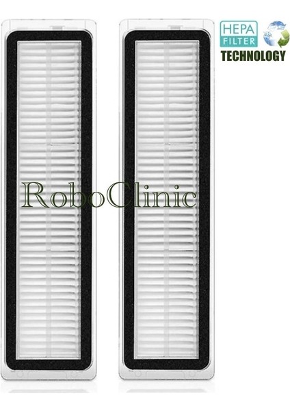 Dreame Bot D10S Beyaz Yedek Hepa Filtre 2 Adet