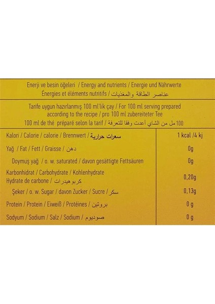 Caykur Demlik Poşet Çayı 200 gr modelleri