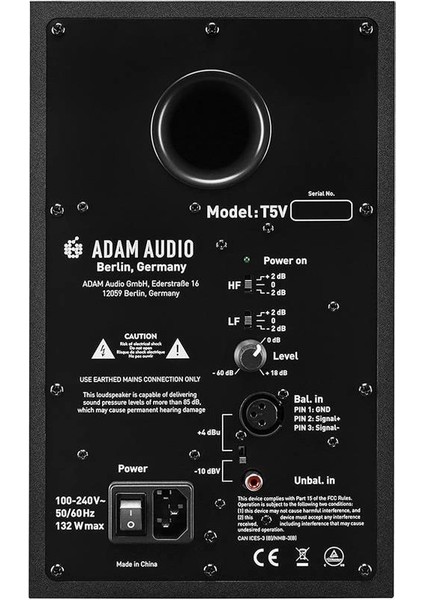 Adam Audio T5V 5 Inç Aktif Monitör Hoparlör (Tek) fiyatları