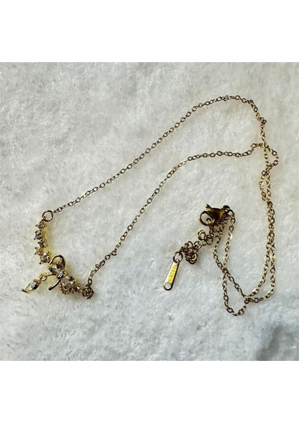 1687 Fiyonk Model Taşlı Zarif Kolye modelleri