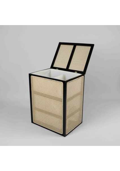 Luther Çamaşır Sepeti 53X39X65 cm Siyah fiyatları