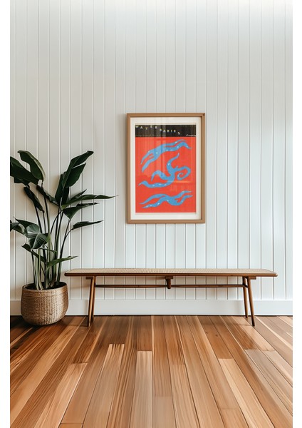 Water Babies Poster - Doğal Ahşap Çerçeveli Tablo modelleri