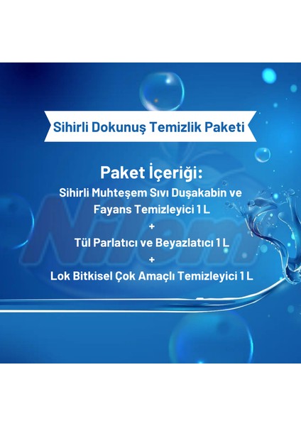 Sihirli Dokunuş Temizlik Paketi modelleri