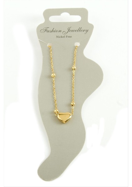 Depomix Kalp Lüks Çelik Halhal-Sarı fiyatları