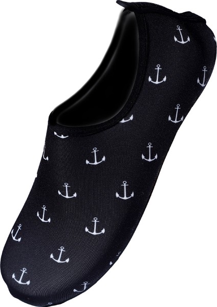 Black Anchor Çapalı Kaymaz Tabanlı Esnek Hafif Dayanıklı Erkek Havuz Plaj Deniz Ayakkabısı modelleri