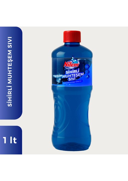 Sihirli Muhteşem Sıvı Duşakabin ve Fayans Temizleyici 1 lt