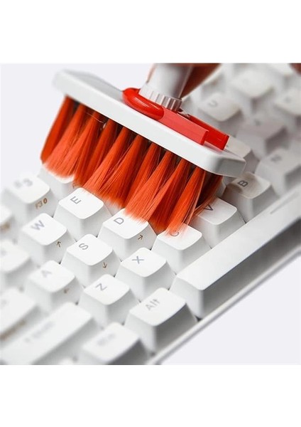 Yumuşak Kulaklık Temizleyici, Klavye Fırçası, 5'i 1 Arada Çok Işlevli Elektronik Cihaz