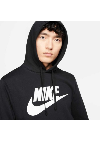 Nsw Club Fleece Graphic Pullover Kapişonlu Hoodie BV2973-010 fiyatları