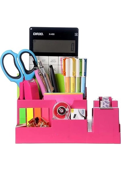 815 Pembe Masaüstü Organizer Kalemlik Seti indirimleri
