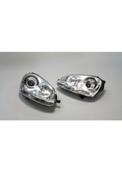 Vw Golf 5 2003-2008 Gti R32 Mercekli Far Seti Krom Sol-Sağ modelleri