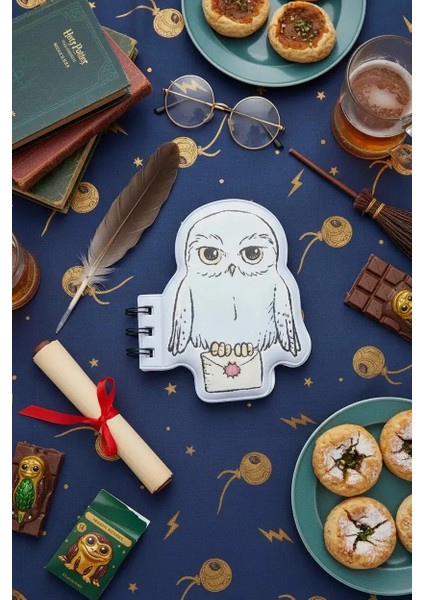 Harry Potter Lisanslı Hedwig Telli Not Defteri (80 Yaprak)