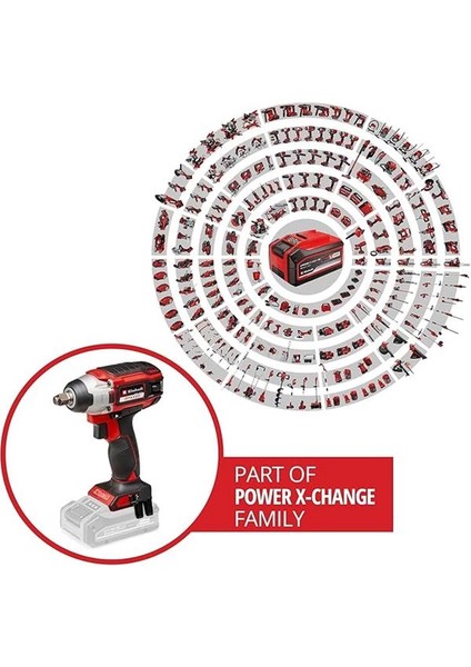 Akülü Darbeli Somun Sıkma Impaxxo 18/230 Power X-Change (Li-Ion, 18 V, 230 Nm, Kömürsüz fiyatları