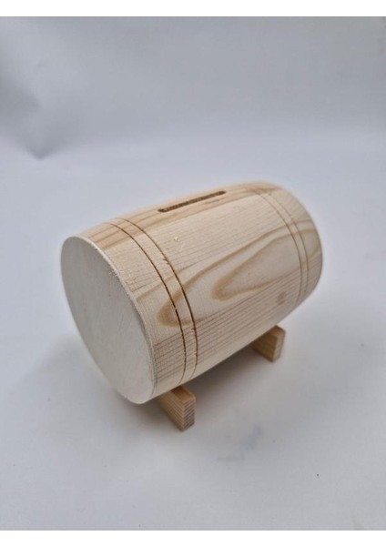 Ahşap Fıçı Şeklinde Kumbara (11 Cm) fiyatları