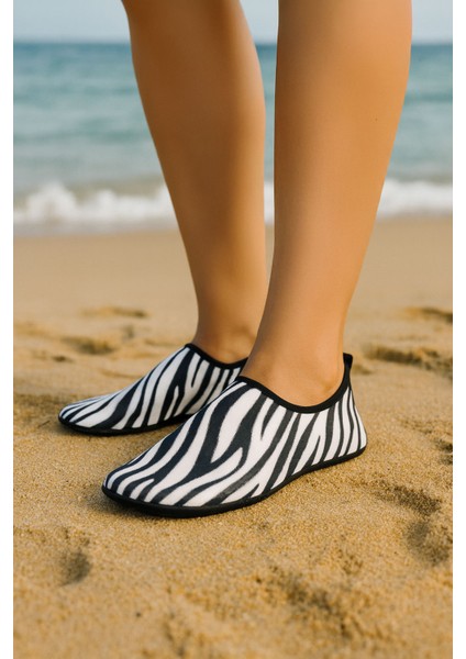 Bright Zebra Kadın Deniz & Havuz Ayakkabısı Brıght-Zebra Siyah