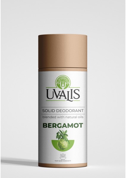 Uvalis Katı Deodorant Bergamot 80 ml – Doğal ve Alüminyumsuz fiyatları