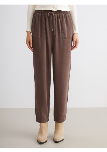 Yeni Sezon Beli Lastikli Carrot Fit Kadın Jean Pantolon fiyatları