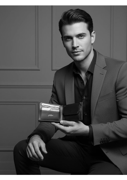 Deri Bozuk Para Cepli Erkek Cüzdan - Kartlık fiyatları