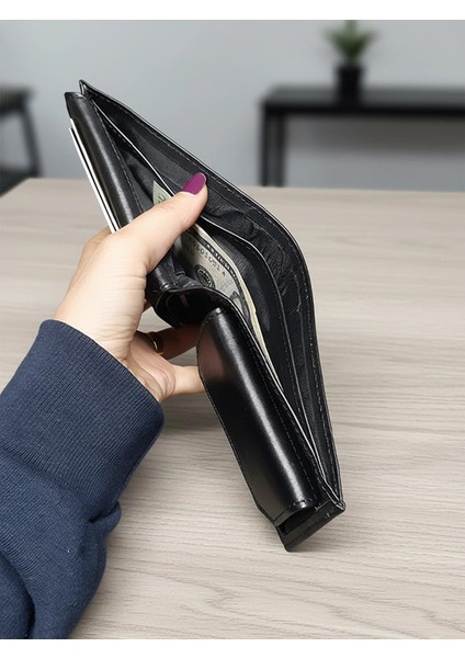 Deri Bozuk Para Cepli Erkek Cüzdan - Kartlık modelleri