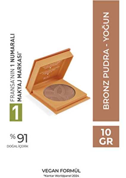 Bronz Pudra Bitkisel Yağlarla Zenginleştirilmiş 10 Gr Doğal Bronz Etkisi