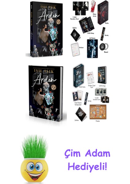 Işıl Işık 4 Kitap Seti + Çim Adam Hediye