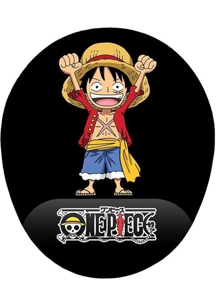 One Piece Luffy Bilek Destekli Mouse Pad