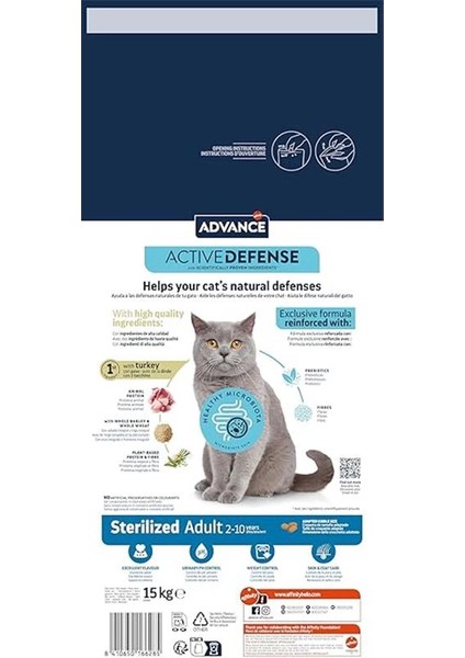Cat Sterilized Hindili Kısırlaştırılmış Kedi Maması, 15 kg fırsatları