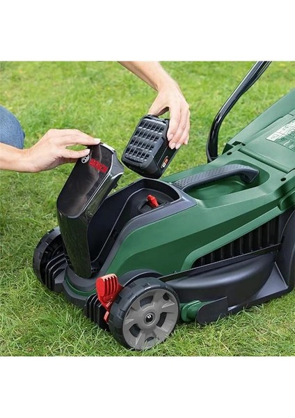 Home And Garden Akülü Çim Biçme Makinesi Citymower 18V-32-300 (18 Volt, 1x Akü, Kesme indirimleri