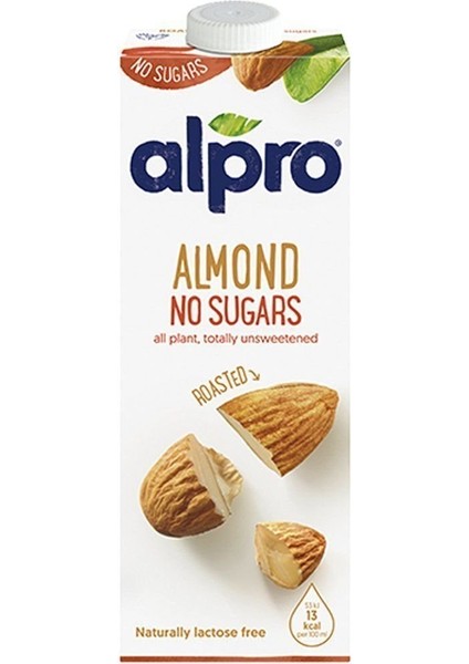 Şekersiz Badem Sütü 1 Lt x 10 Adet fiyatları