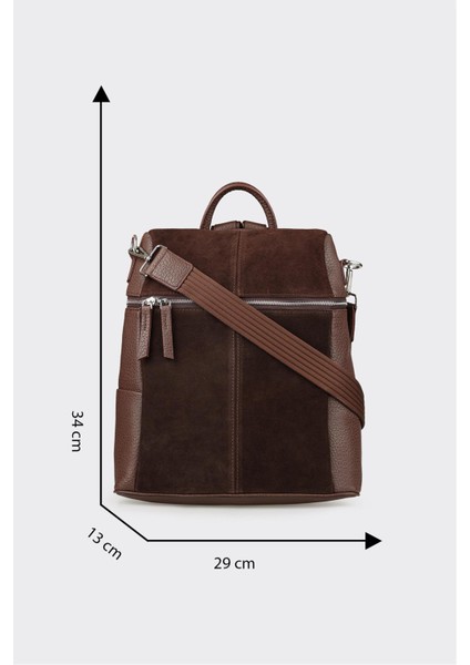 Kahve Kadın Sırt Çantası