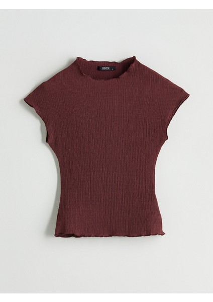 Yeni Sezon Dik Yaka Dokulu Kadın Body indirimleri