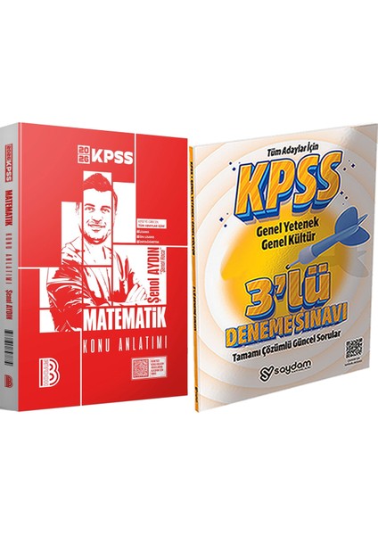 2026 Kpss Matematik Konu Anlatımı - 3 Deneme