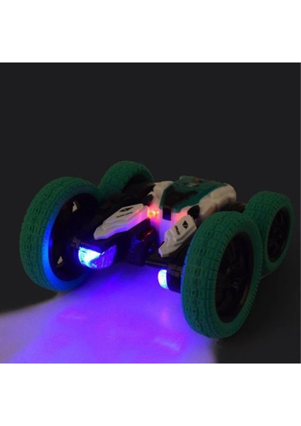 360 Derece Dönebilen Şarjlı Işıklı Kumandalı Kasırga Akrobat Araç (DW02A)