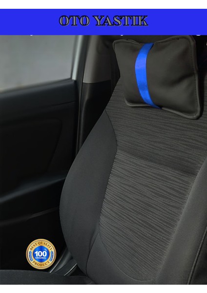 Chrysler Pt Cruiser 2000-2010 Oto Koltuk Mavi Şerit Boyun Yastığı 2 Adet fırsatları