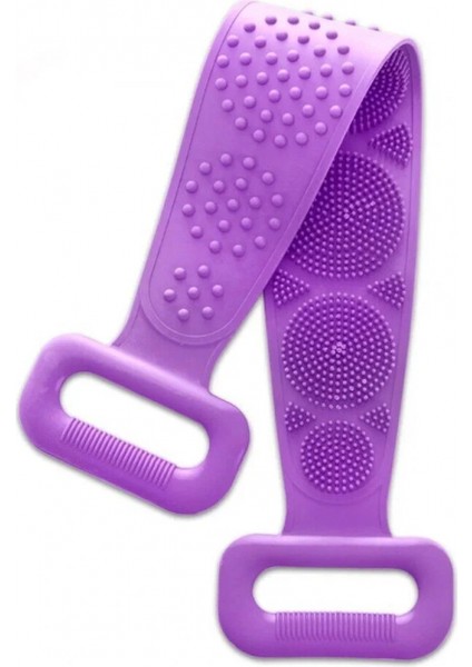 70 cm Çift Taraflı Sırt Kesesi -Silikon Duş Kesesi - Peeling Banyo Kesesi (4887) modelleri