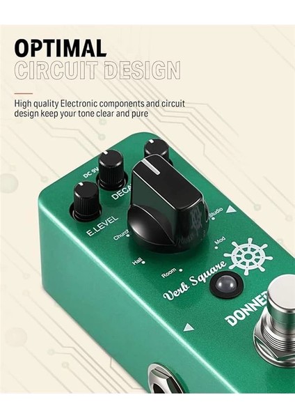 Verb Square Reverb Pedalı modelleri