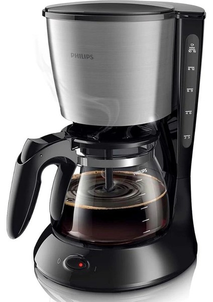 HD7462/20 Kahve Makinesi, Cam Sürahi, 1.2l Kapasite, Makinede Yıkanabilir, 1000 W, Siyah fiyatları