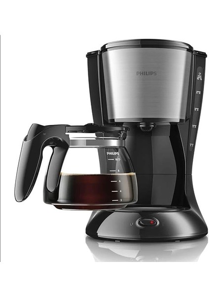 HD7462/20 Kahve Makinesi, Cam Sürahi, 1.2l Kapasite, Makinede Yıkanabilir, 1000 W, Siyah fırsatları