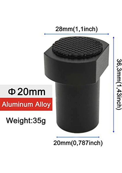 6 Adet Alüminyum Alaşım Tezgah Köpeği Tezgah Köpeği Kelepçe Ağaç Işleme Masa Kenetleme Çeneleri 20MM Köpek Deliği (Siyah) (Yurt Dışından) modelleri