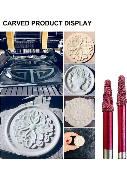 Cnc Taş Gravür Matkap Bitliği Granit Kaplama Kabartma Matkap Bit Sinterleme Elektrapan Kompozit Kesme Matkap Bit (Yurt Dışından) fırsatları