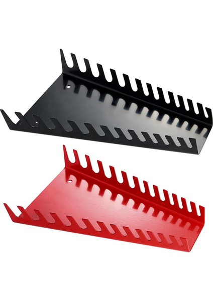 4 Paket Metal Anahtar Organizatörü- Premium Anahtar Tutucu Tepsisi Wrench 2 Için Duvara Monte Depolama Çözümleri 2 Kırmızı ve 2black (Yurt Dışından) fiyatları