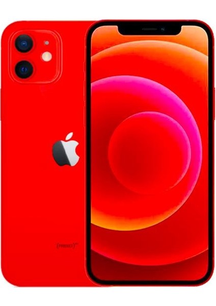IPHONE 12 Red 64GB Yenılenmıs A Grade (12 Ay Garantılı)